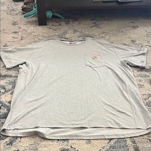 Carhartt Light Gray Men's Short Sleeve Tee